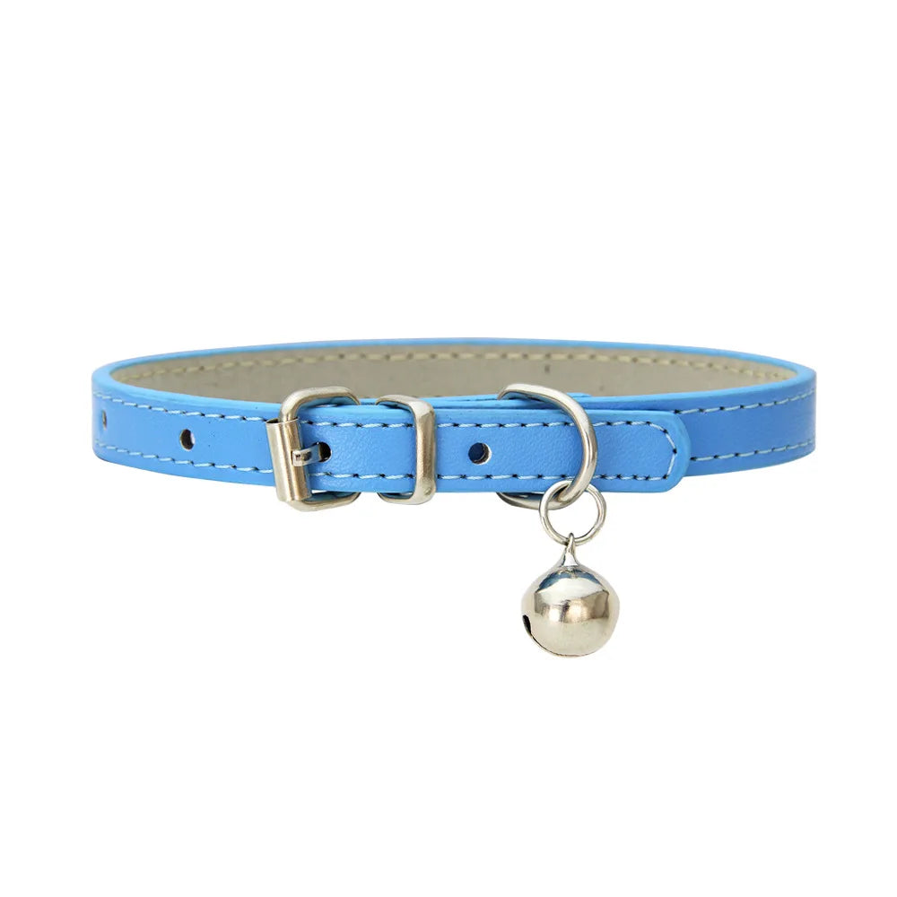 Padded Vegan Leather Collar
