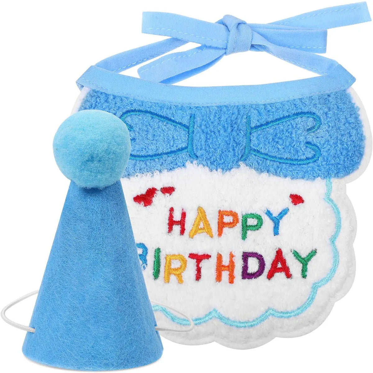 Birthday Bandana & Party Hat Set