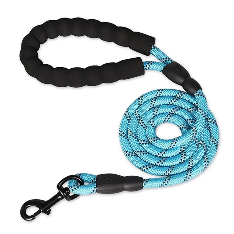 Reflective Padded-Handle Leash