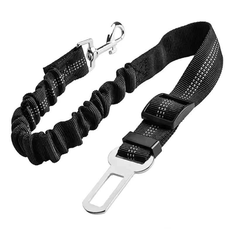 Bungee Car Seat Belt with Reflective Line