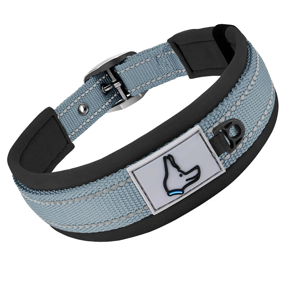 Wide Padded Reflective Collar