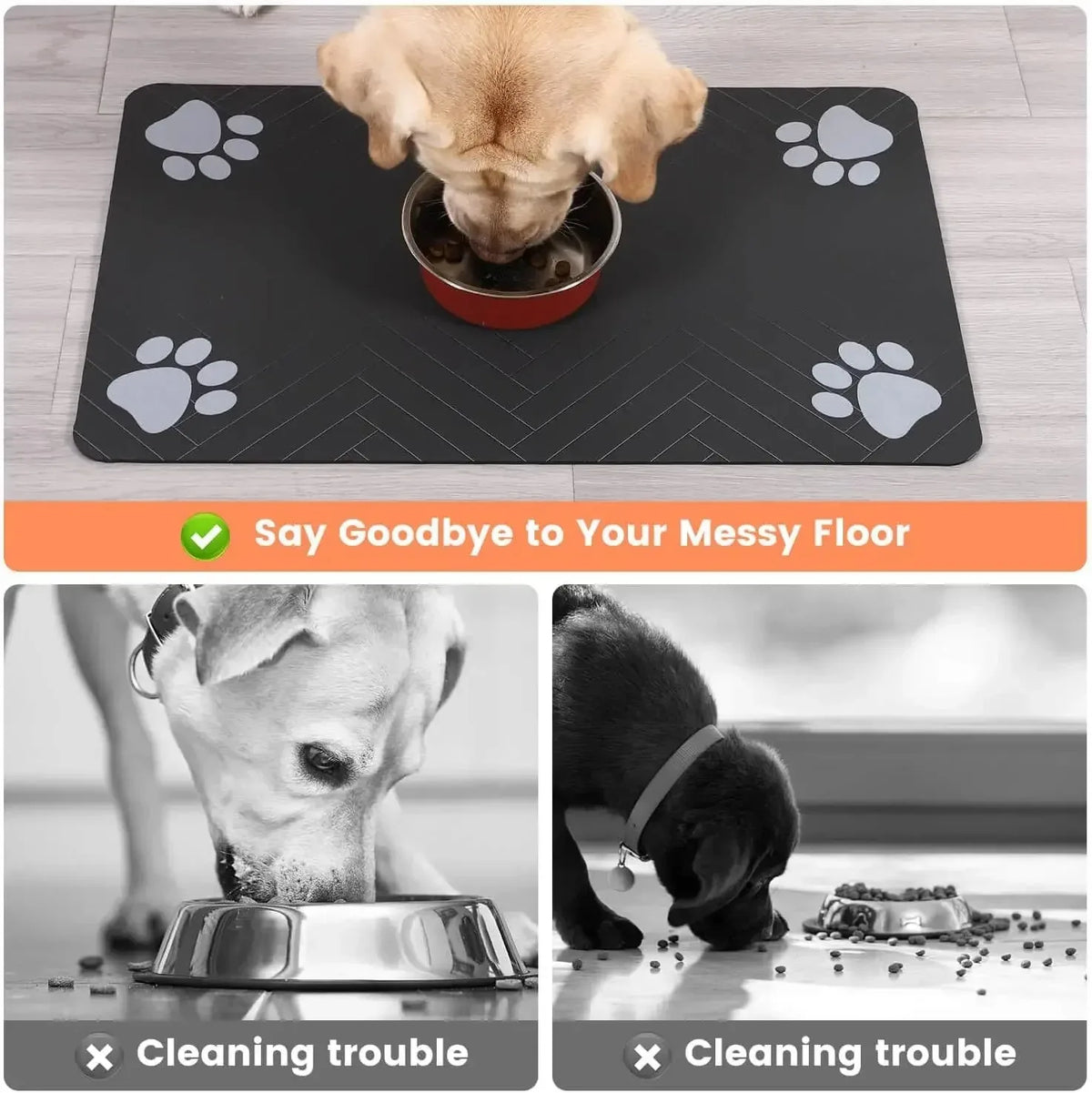 Absorbent Quick-Dry Feeding Mat