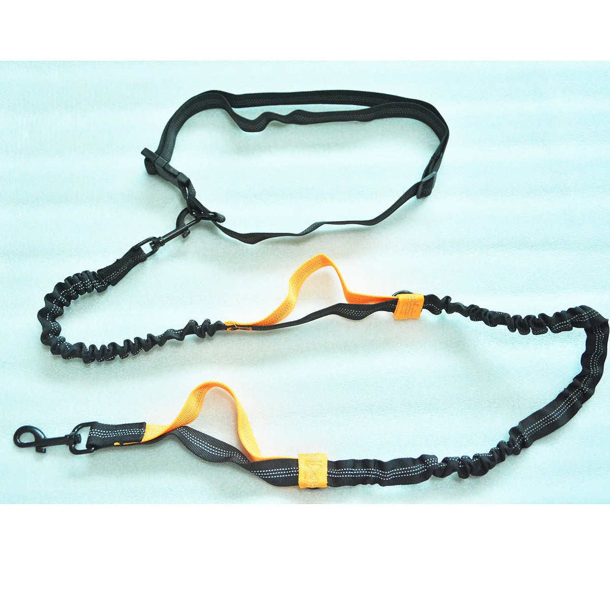 Dual-Dog Reflective Running Leash