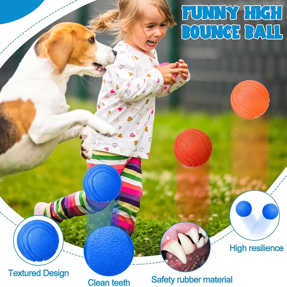 Solid Bouncy Rubber Ball