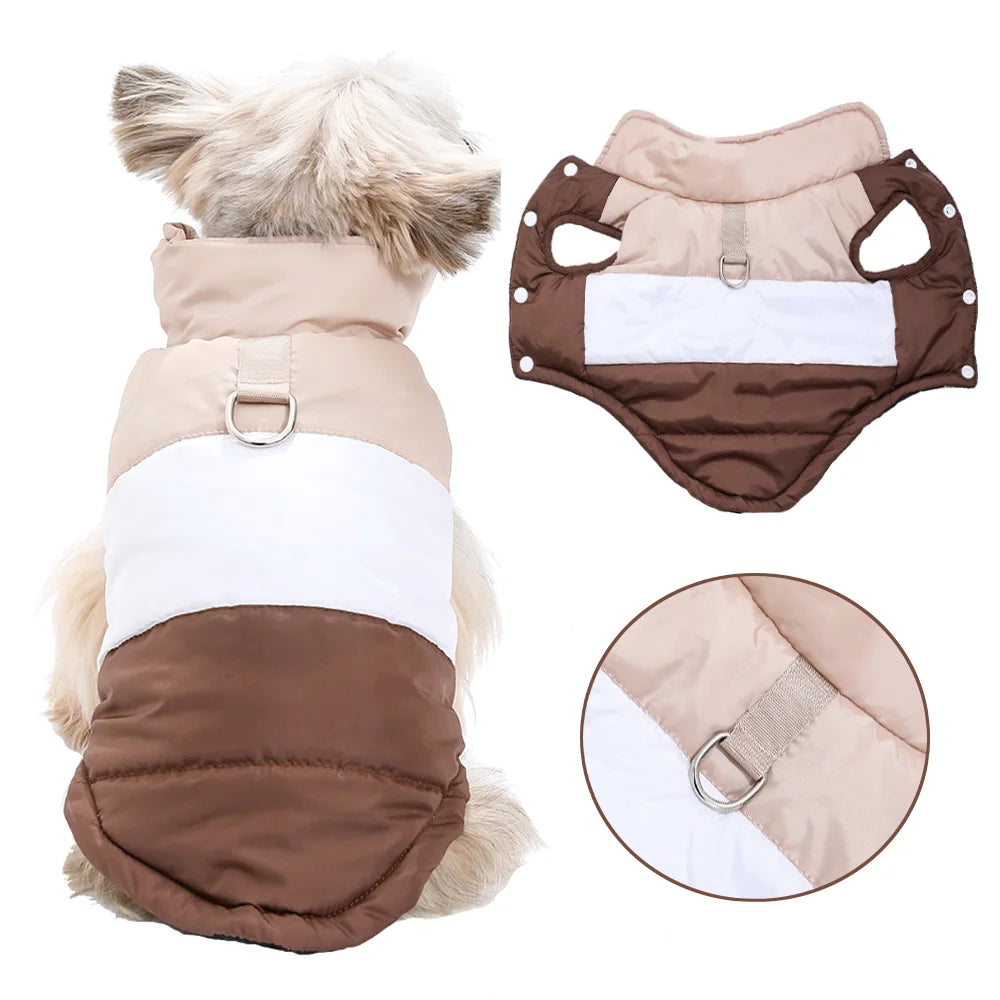 Quilted Puffer Vest with D-Ring