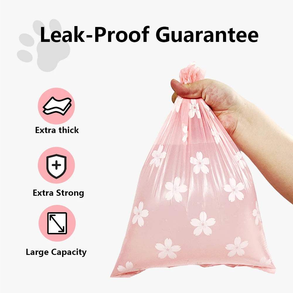 Scented Poop Bags with Dispenser