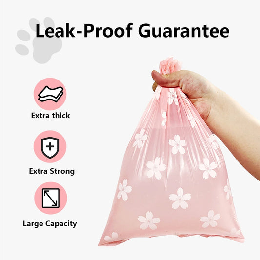 Scented Poop Bags with Dispenser