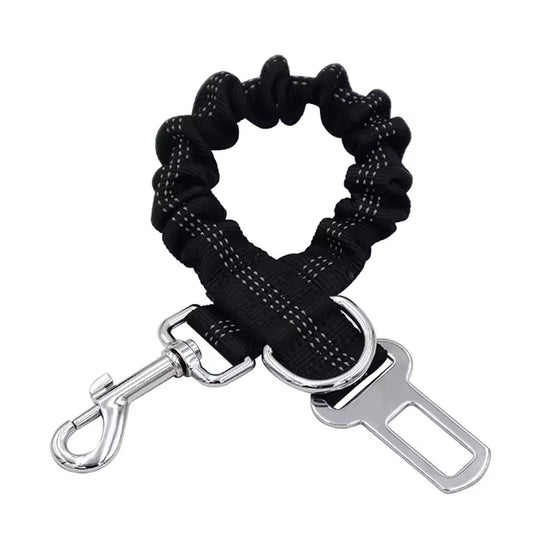 Bungee Car Seat Belt with Reflective Line
