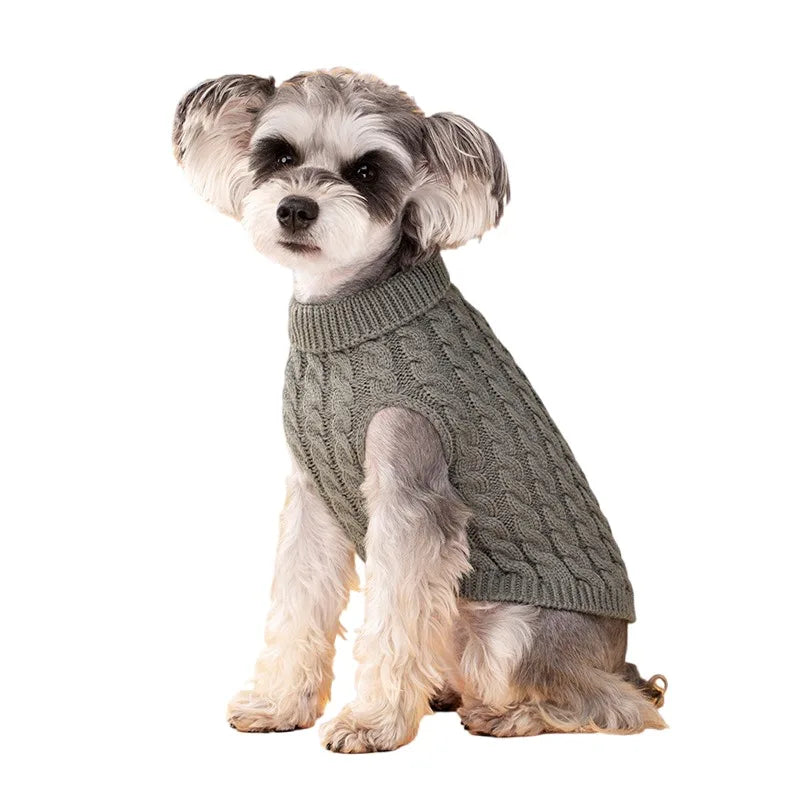 Turtleneck Cable Knit Sweater