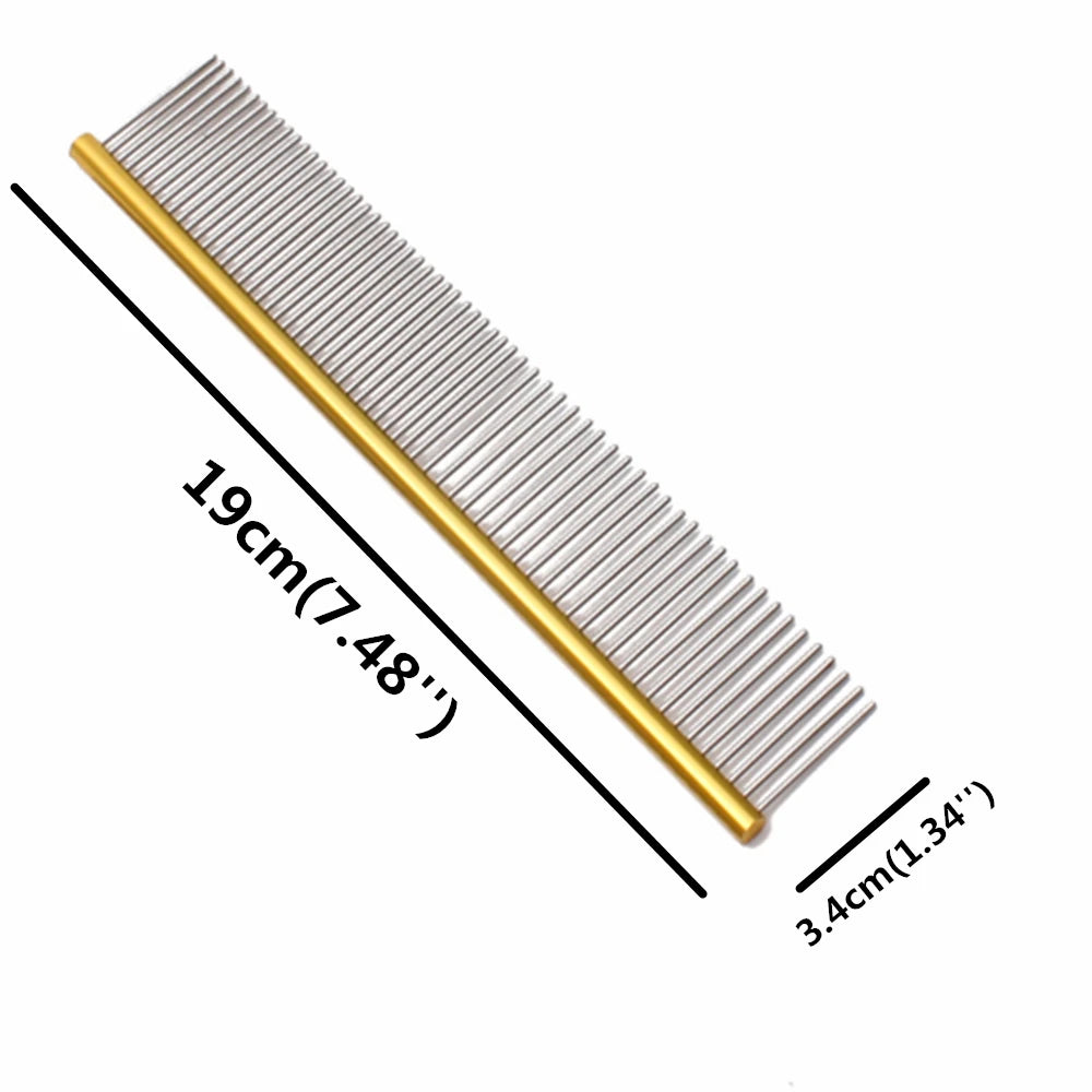 Aluminium Grooming Comb