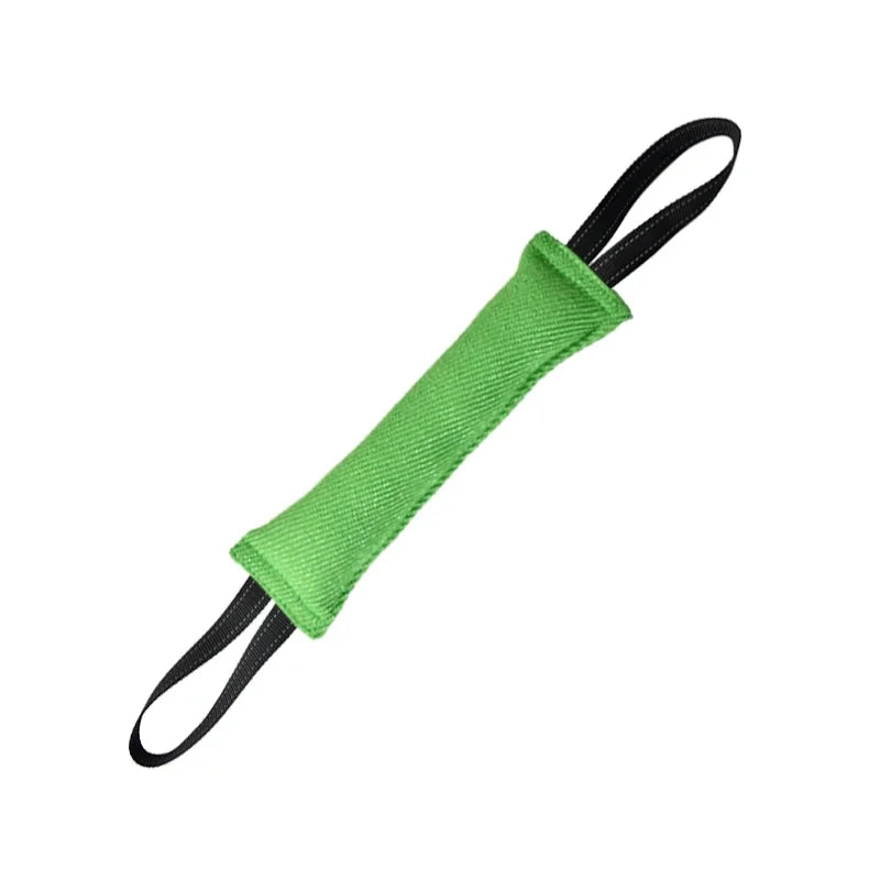 Jute Bite Pillow Tug Toy