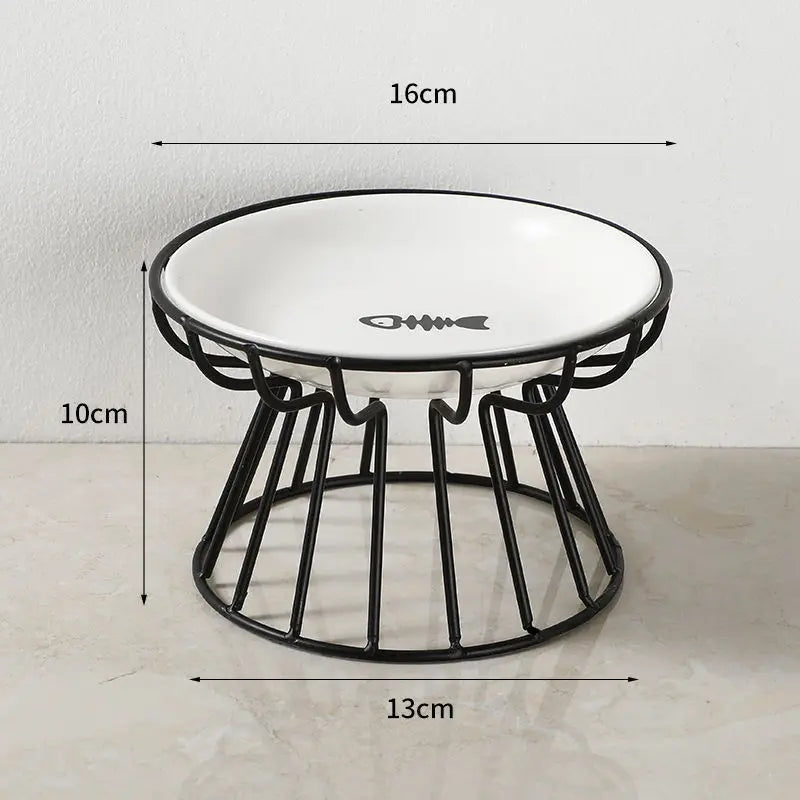 Nordic Ceramic Footed Bowl