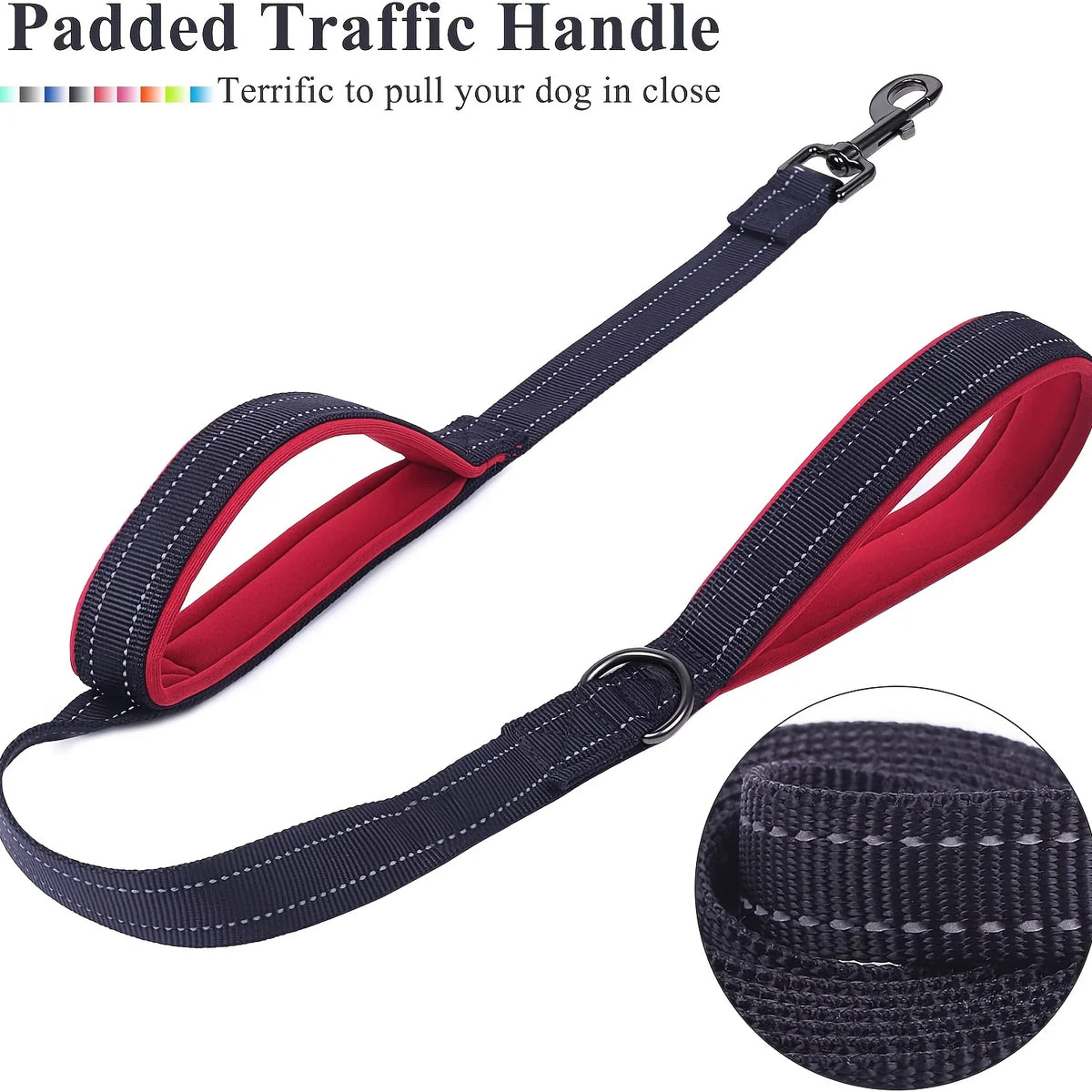Double-Handle Traffic Leash