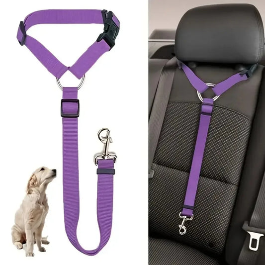 Headrest Restraint Seat Belt