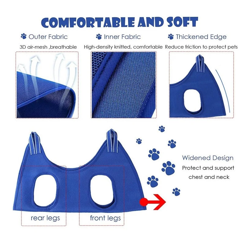 Grooming Hammock for Nail Trims