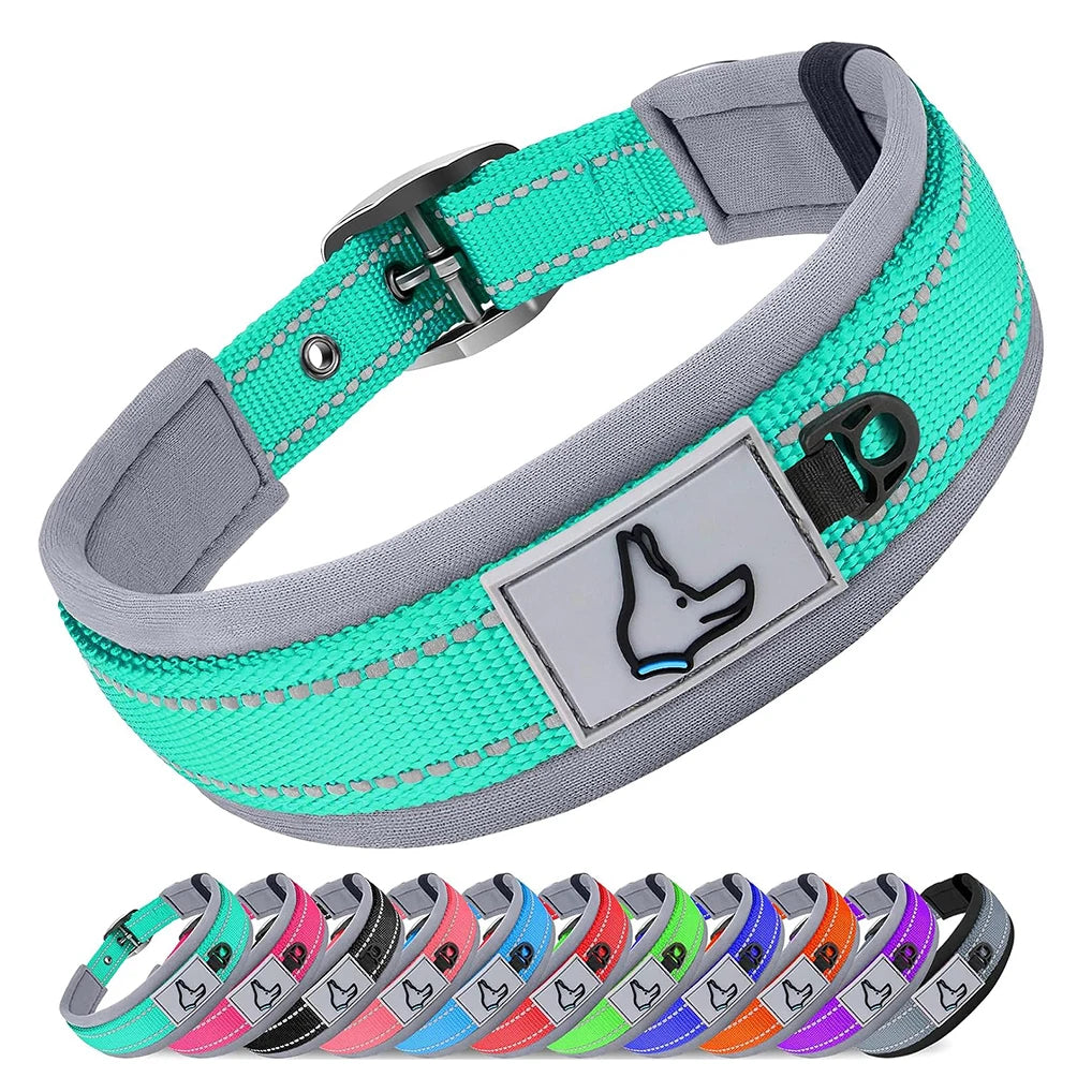 Wide Padded Reflective Collar