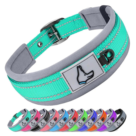 Wide Padded Reflective Collar