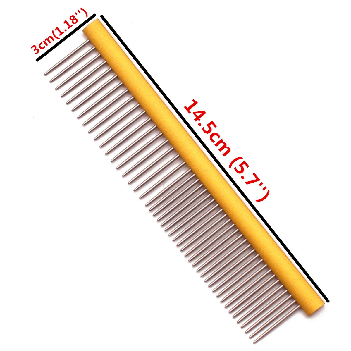 Aluminium Grooming Comb