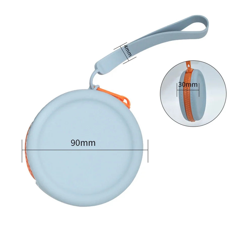 Silicone Treat Pouch with Lanyard