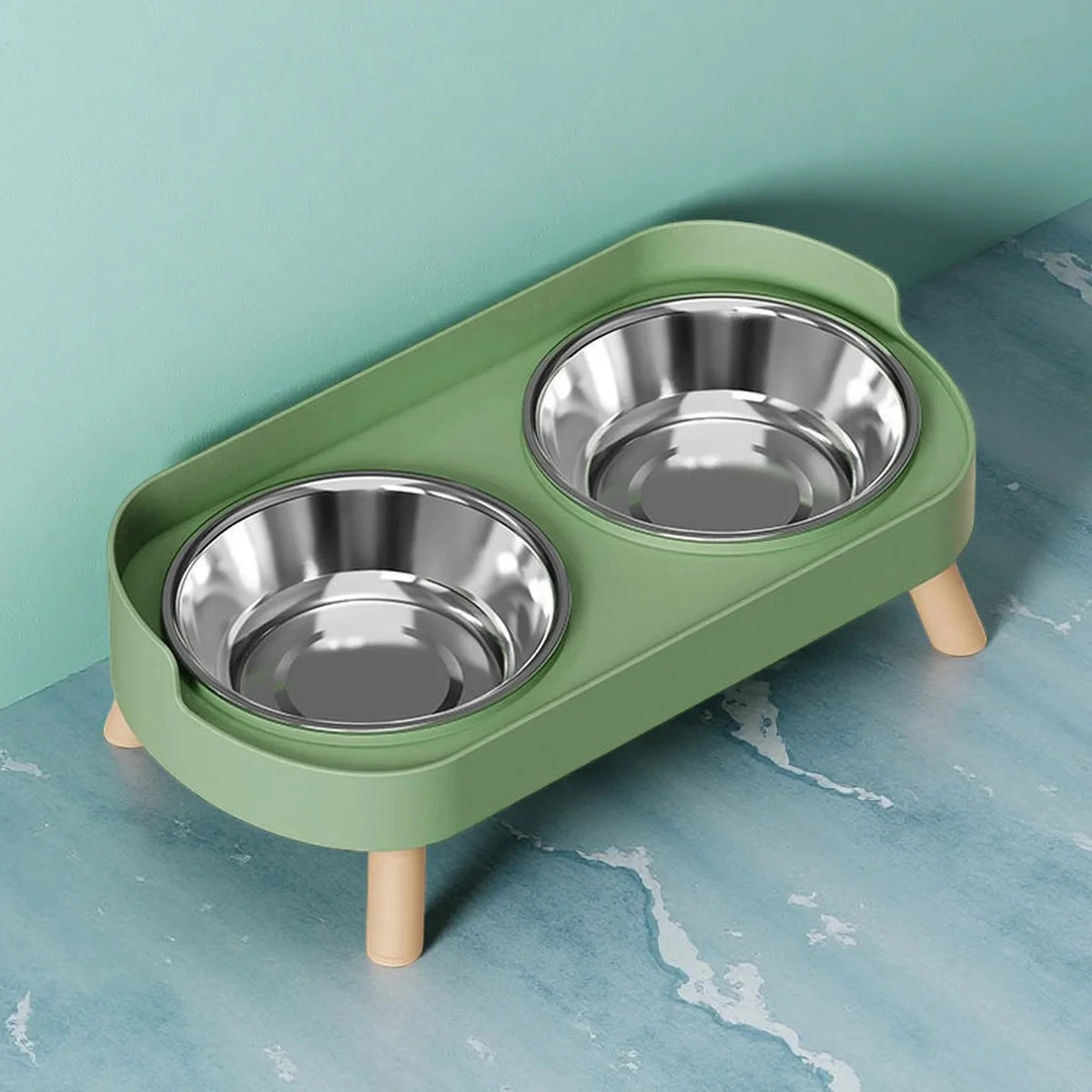 Elevated Double Feeding Station