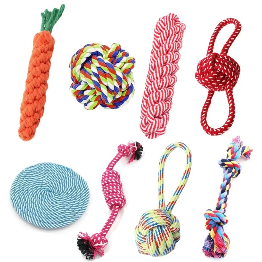 Knot Rope Ball & Dumbbell