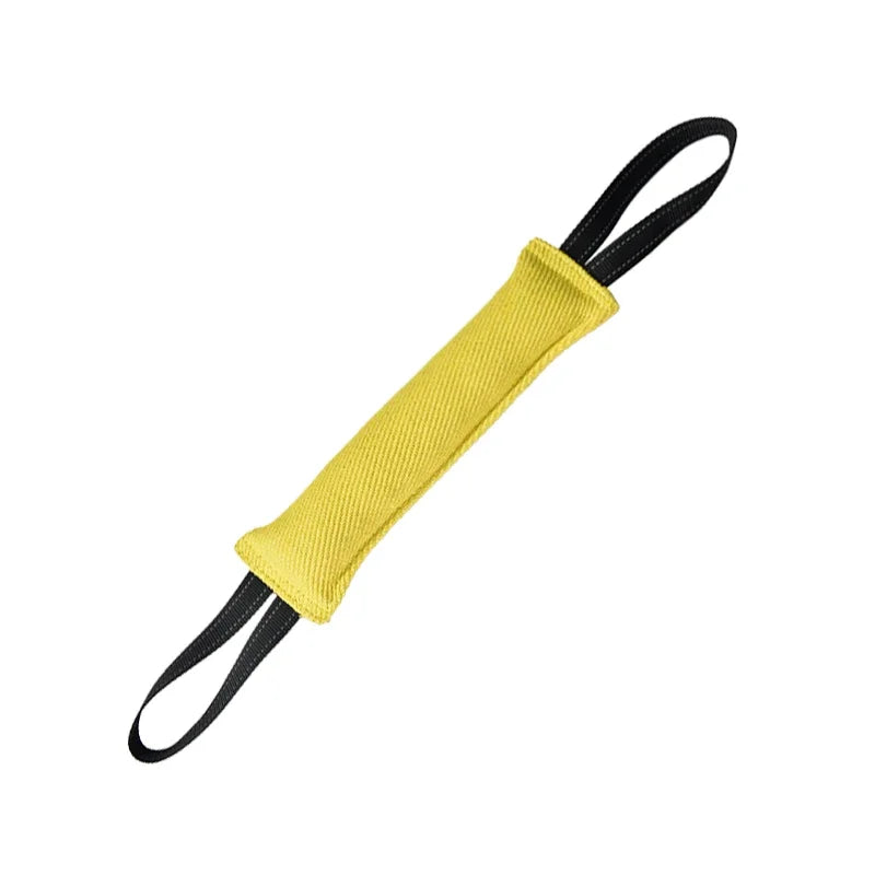 Jute Bite Pillow Tug Toy