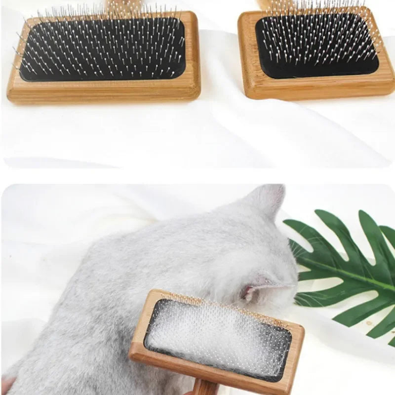 Wooden Pin Brush