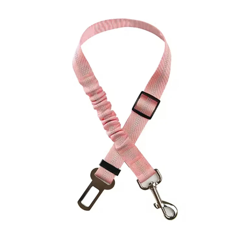 Bungee Car Seat Belt with Reflective Line