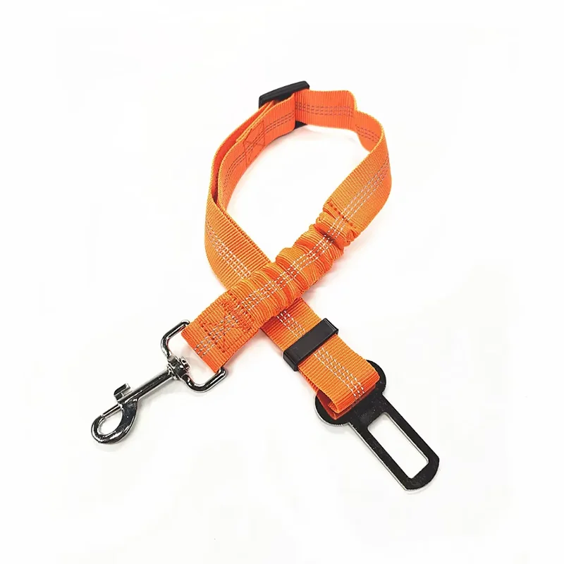 Bungee Car Seat Belt with Reflective Line